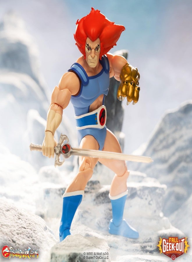Super7 Deluxe Thundercats Lion-O - 7" Thundercats Action Figure with Accessories Classic Cartoon Collectibles and Retro Toys - Image 3